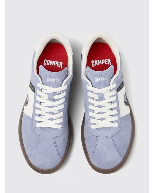 Camper White Pelotas Soller Nubuck Sneakers