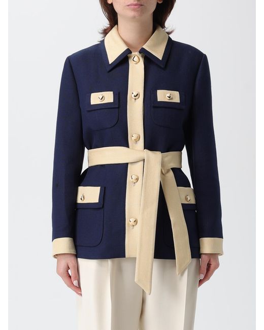 Valentino Blue Caban 38