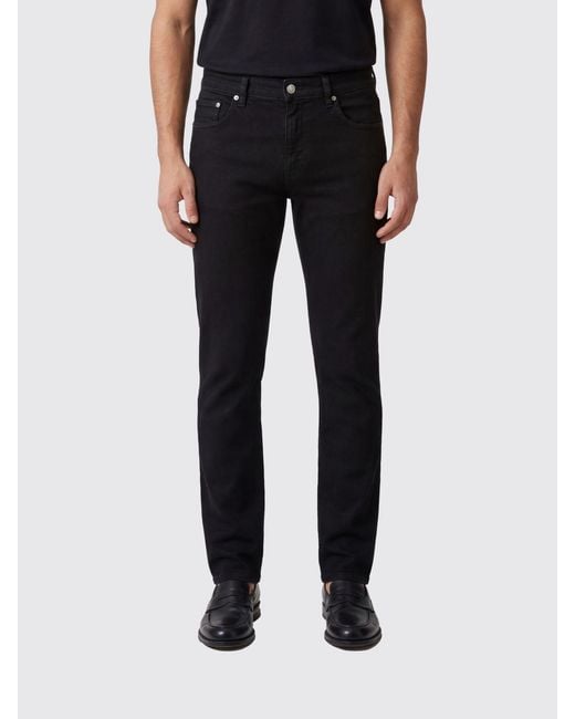 PT Torino Black Skinny Fit Stretch Denim Jeans for men