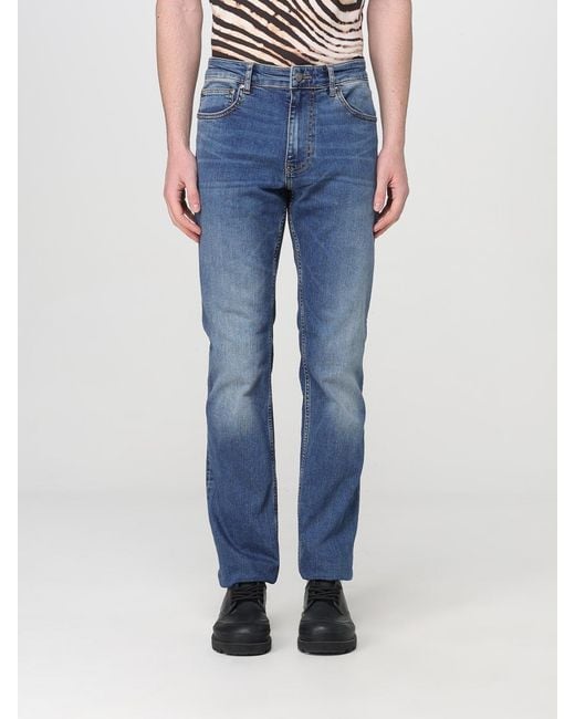 Just Cavalli Blue Trousers for men