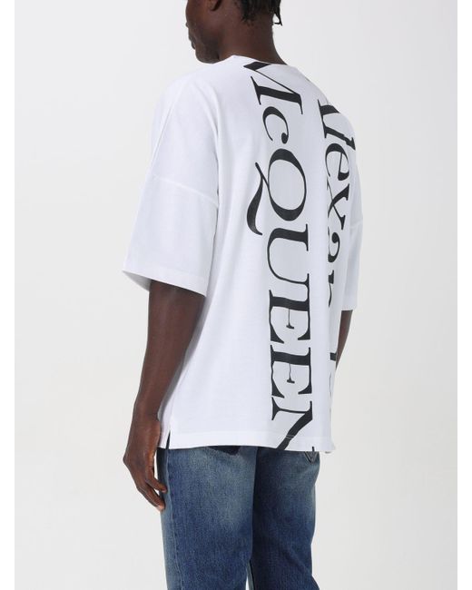 Alexander McQueen T-shirt in White für Herren