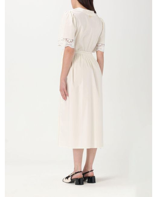 Vestido Mujer Twinset de color Natural