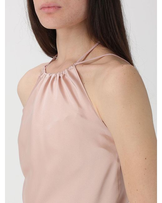 Pinko Pink Satin Top