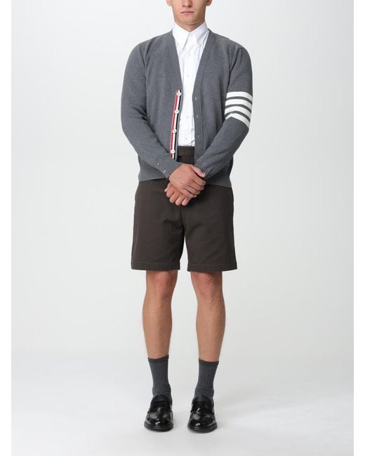 Thom Browne Gray Cardigan for men