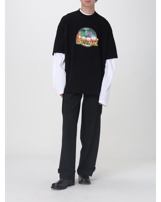 T-Shirt Homme Vetements pour homme en coloris Black