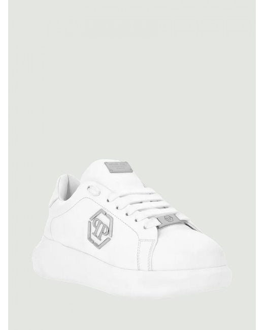 Philipp Plein White Trainers for men