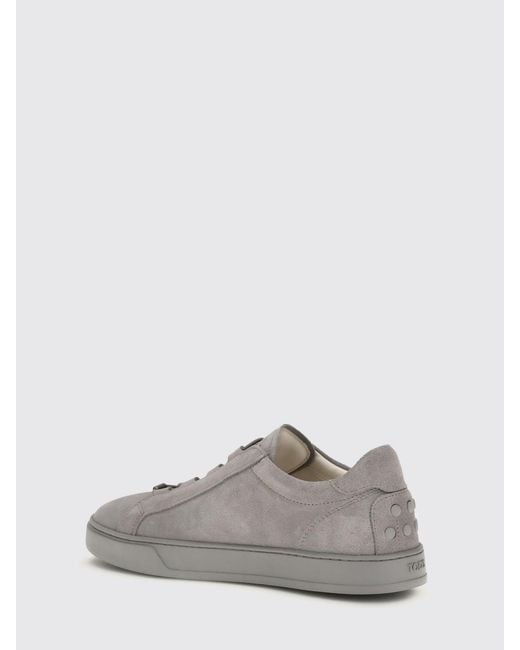 Tod's White Suede Sneakers for men