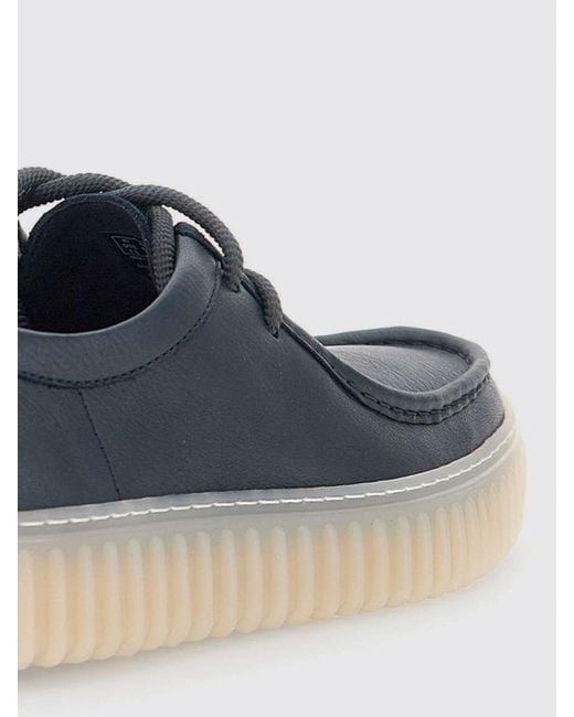 Scarpe Stringate Uomo di Clarks in Blue da Uomo
