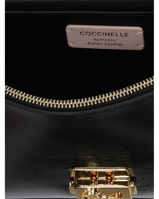 Coccinelle Black C-Me Leather Bag