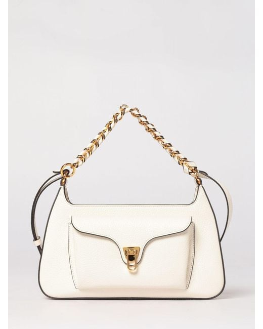 Coccinelle Natural Beat Generation Grained Leather Bag