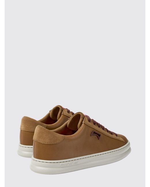 Camper Brown Runner Leather Sneakers