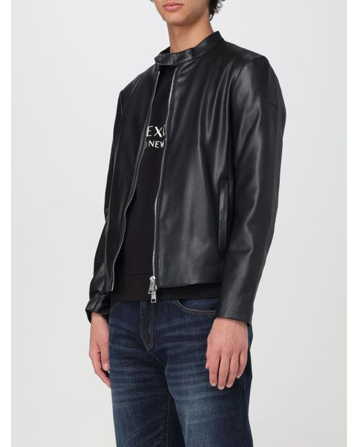 Armani Exchange Black Jacket for men