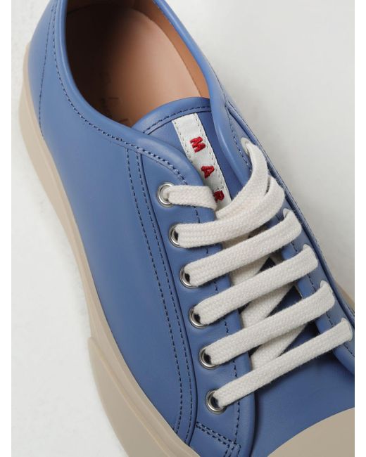 Sneakers Pablo in nappa di Marni in Blue