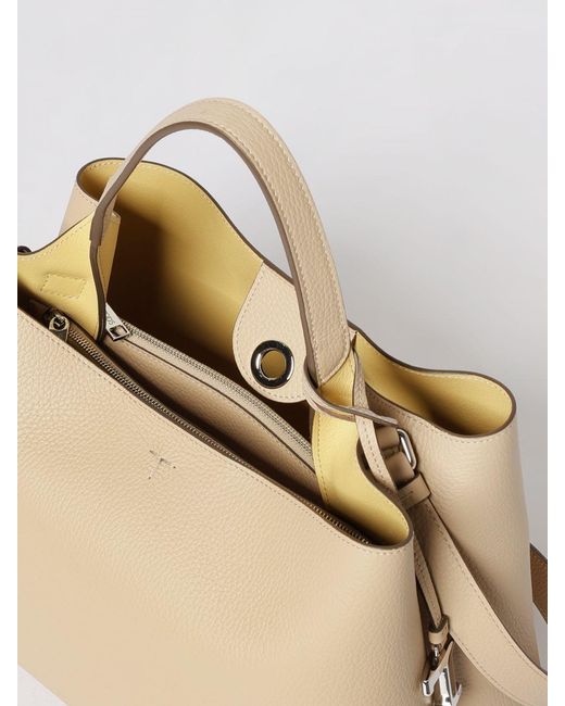 Tod's Natural Micro Leather Bag