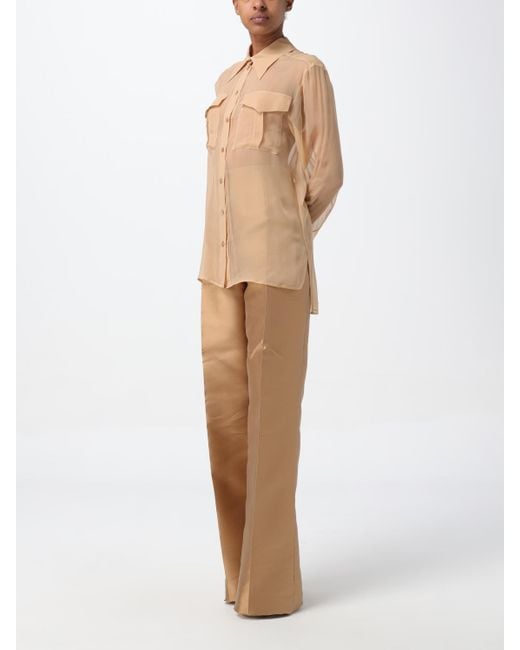 Alberta Ferretti Natural Shirt