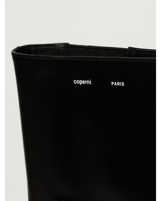 Coperni Black Knee High Boots