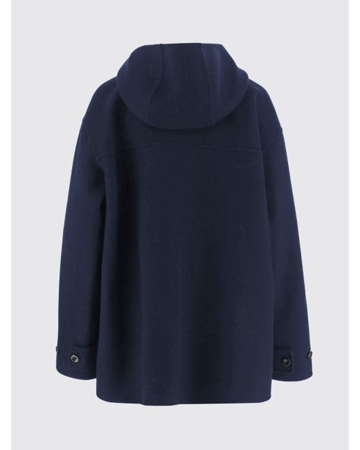 Jil Sander Jacke Damen in Blau Lyst DE