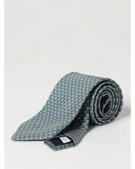 Ferragamo Green Tie for men