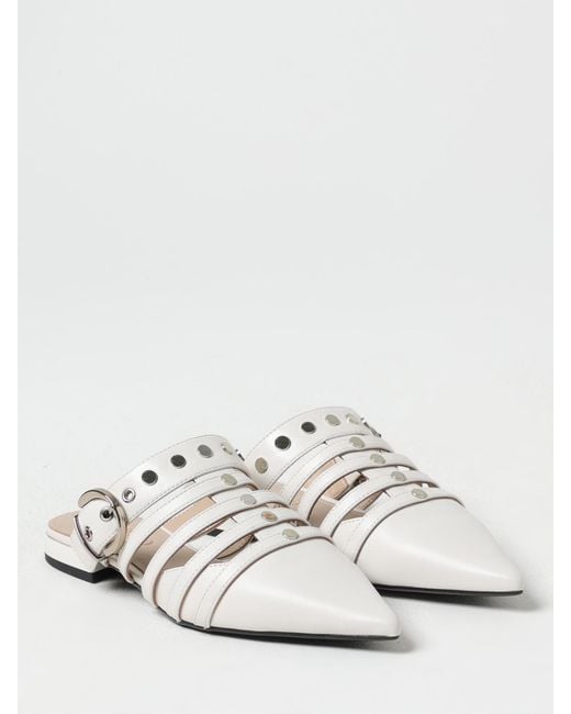 Pinko White Shoes