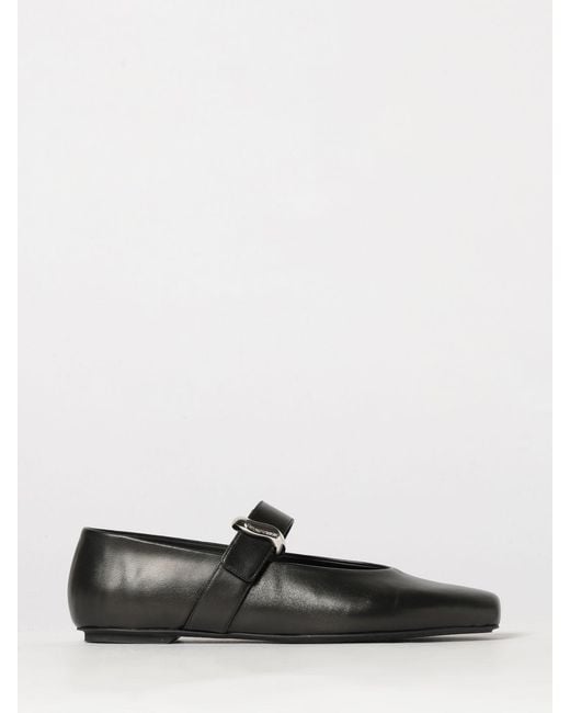 Emporio Armani White Ballet Pumps