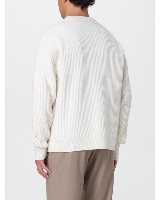 Maison Kitsuné White Maison KitsunÉ Cardigan for men