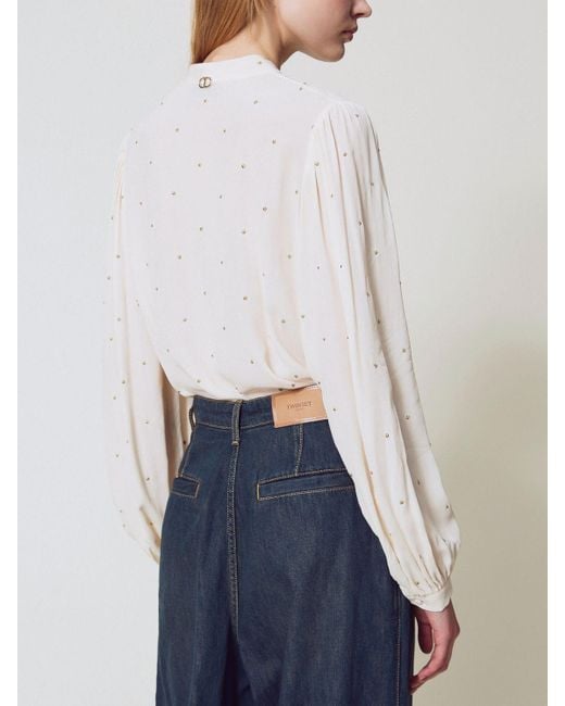 Twinset Blue Shirt