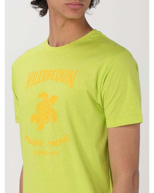 Camiseta Vilebrequin de hombre de color Yellow
