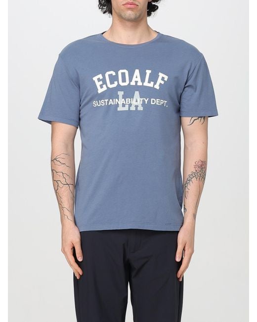 Ecoalf Blue T-Shirt for men