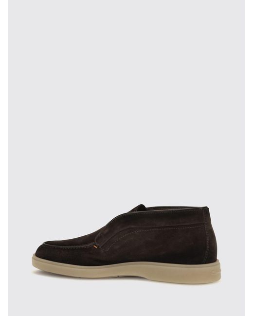 Santoni White Loafers for men