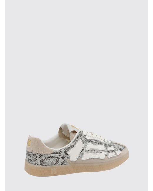 Amiri White Skel Sneakers