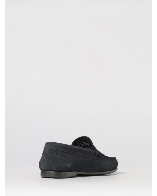 Sebago White Byron Suede Loafers for men