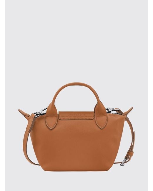 Longchamp Brown Le Pliage Xtra Leather Bag