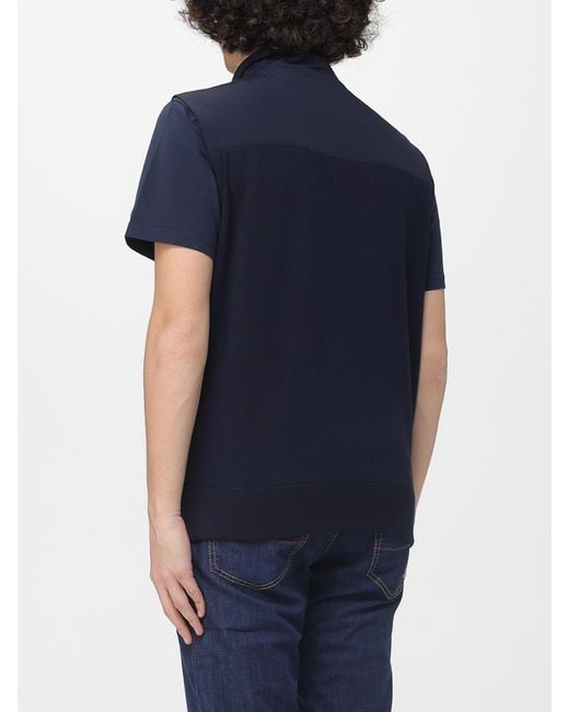 Colmar Blue Technical Fabric Vest for men