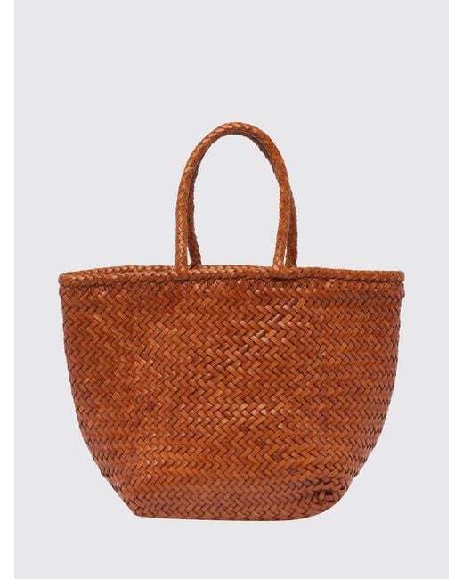Borsa A Mano Donna di Dragon Diffusion in Brown