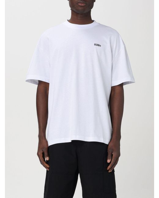 Camiseta 032c de hombre de color White
