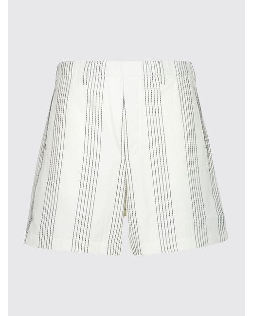 Commas White Shorts for men