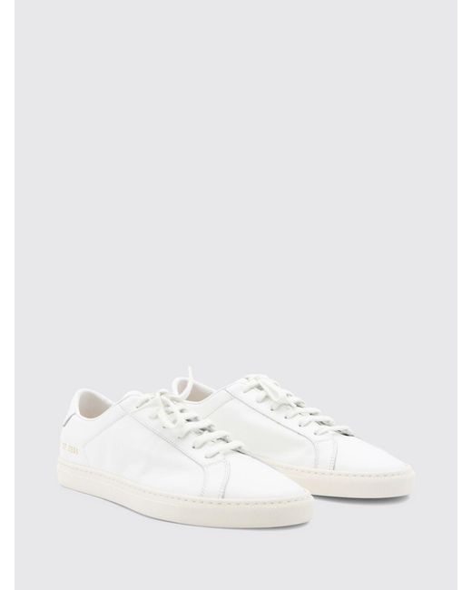 Common Projects White Achilles Leather Sneakers