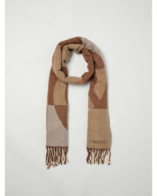 Twinset Natural Scarf
