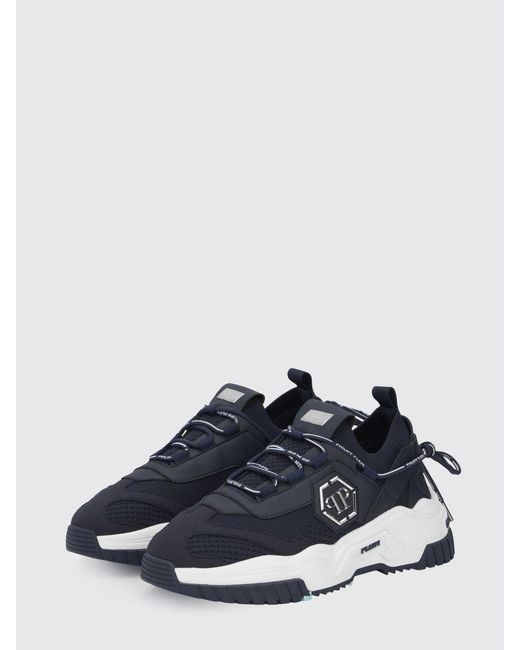 Philipp Plein Blue Low-Top Sneakers for men