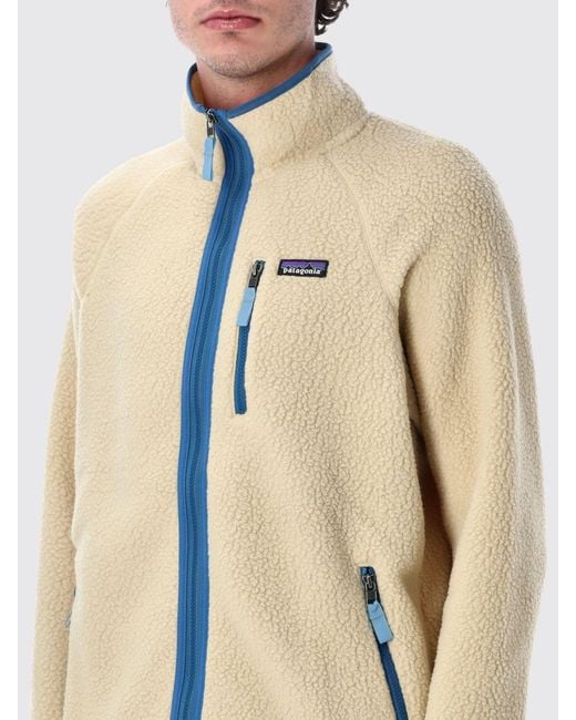 Patagonia Natural Logo Fleece Jacket for men