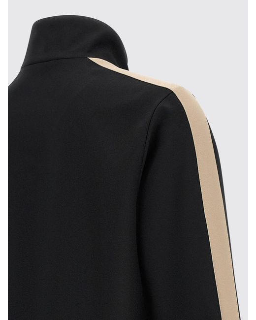 Valentino Garavani Blue Slim Fit Technical Fabric Zip-Up Sweatshirt for men