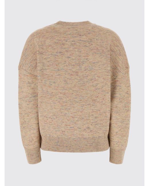 Isabel Marant Natural Atlee Crewneck Jumper