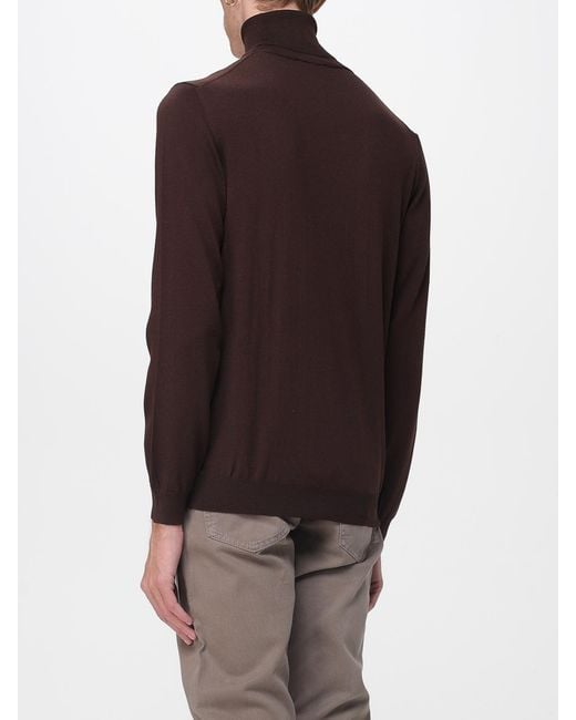 Zanone Purple Sweater for men