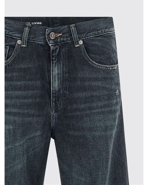 DIESEL Blue 5-Pocket Jeans