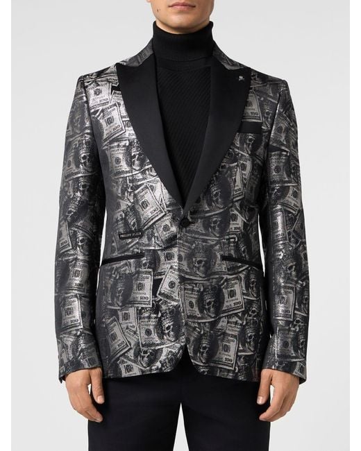 Philipp Plein Black Blazer for men