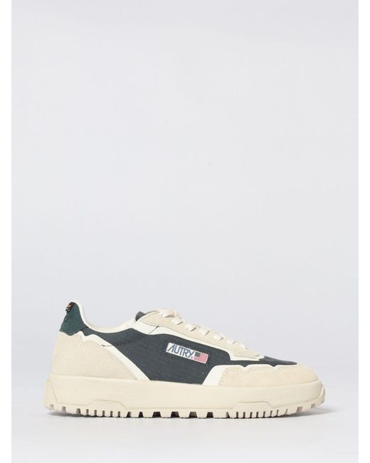 Autry White Wildpace Low Cordura Nylon And Suede Sneakers for men