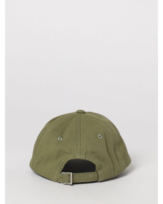 Jacquemus Green Cotton Baseball Cap for men