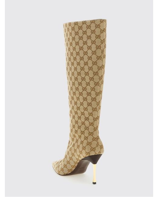 Gucci Natural Bombshell Boots