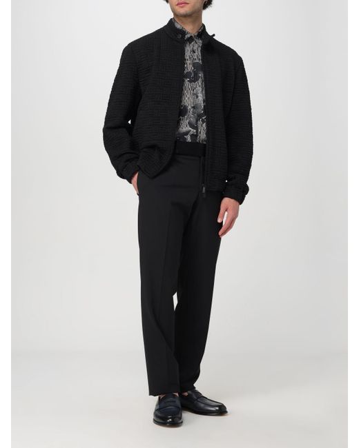 Pantalon Emporio Armani pour homme en coloris Black