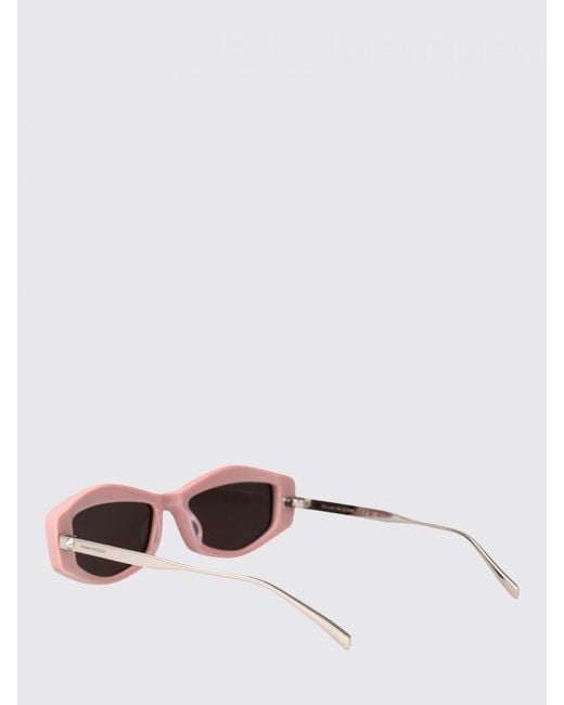 McQueen Pink Sunglasses Am0482S